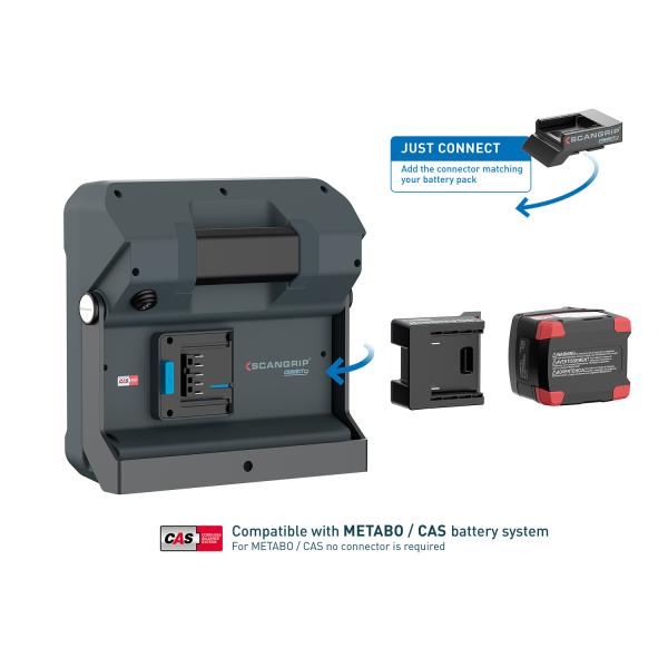 Delovna luč SCANGRIP VEGA 4 CONNECT