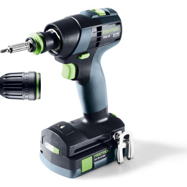 Akumulatorski vrtalnik FESTOOL TXS 18 C 3,0 Plus