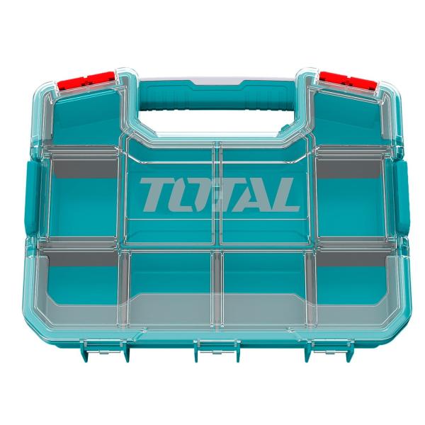 Plastični kovček organizator za vijake TOTAL 305x230x65mm