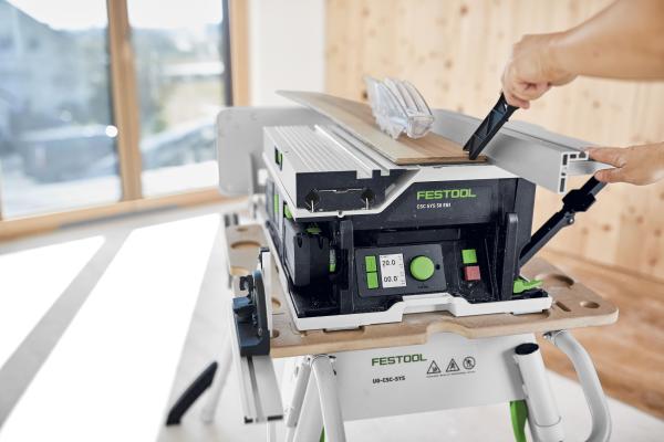 Akumulatorska namizna žaga FESTOOL CSC SYS 50 Basic Set