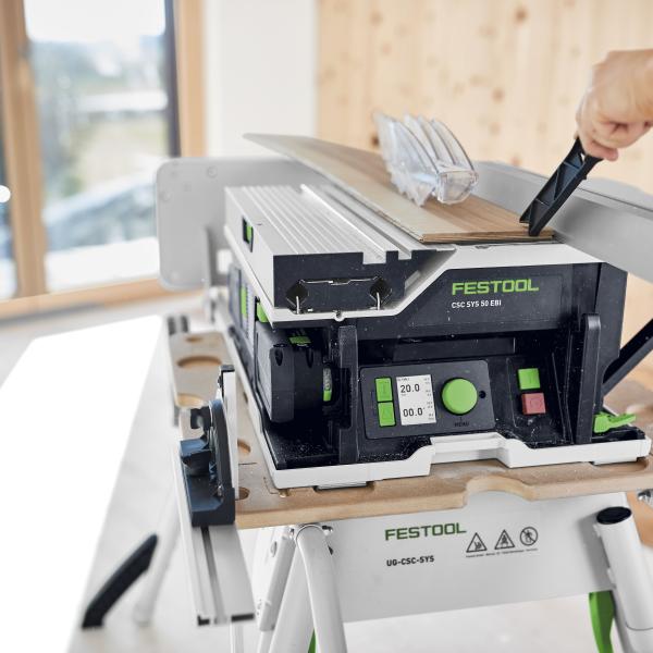 Akumulatorska namizna žaga FESTOOL CSC SYS 50 Basic Set
