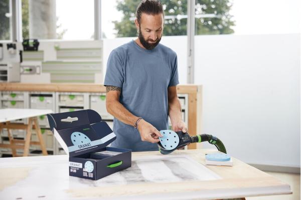 Brusni papir v setu FESTOOL Granat D125 GR-Set