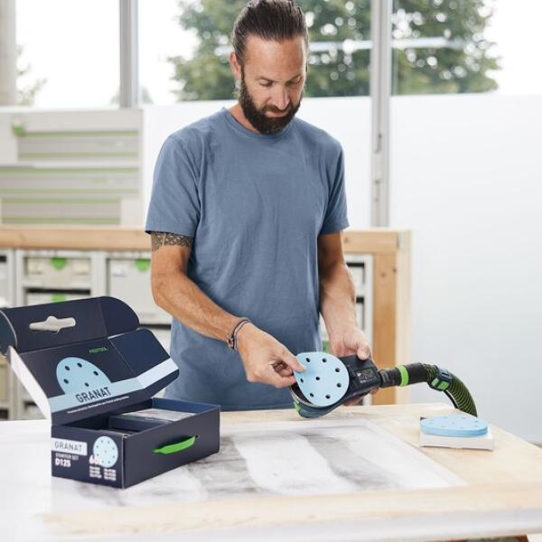 Brusni papir v setu FESTOOL Granat D125 GR-Set