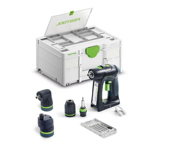 Akumulatorski vrtalnik FESTOOL C 18 Set Basic