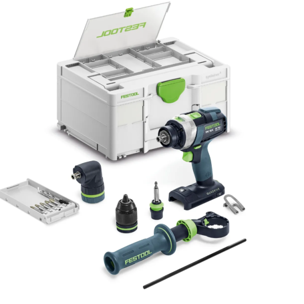Akumulatorski udarni vrtalnik Festool TPC 18/4 Basic-Set/XL