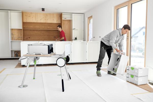 Akumulatorska namizna žaga FESTOOL CSC SYS 50 Basic Set