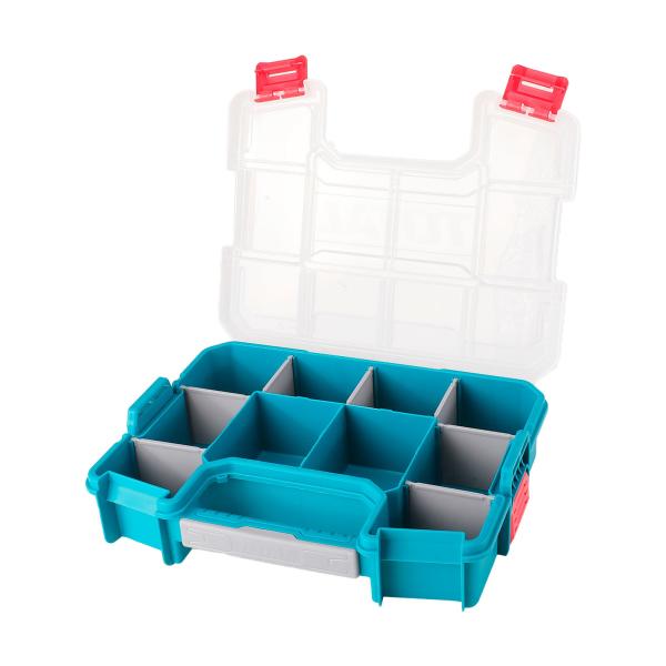 Plastični kovček organizator za vijake TOTAL 305x230x65mm