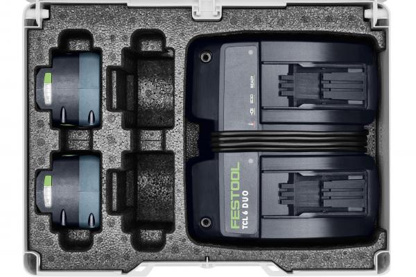 FESTOOL set baterij SYS 18V 2x5,0/TCL 6 DUO