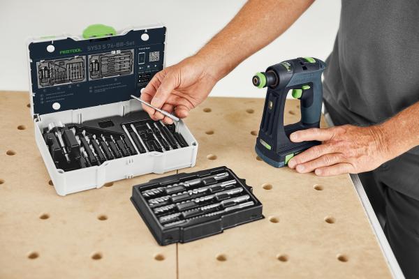 Set nastavkov FESTOOL za vrtanje SYS3 S 76-BB-komplet