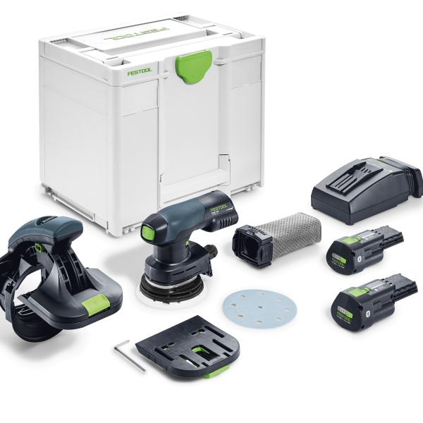 Akumulatorski brusilnik za robove FESTOOL ES-ETSC 125 3,0 I-Plus