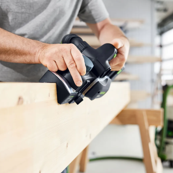 Akumulatorski ročni skobeljnik/oblič FESTOOL HLC 82 EB Basic Set