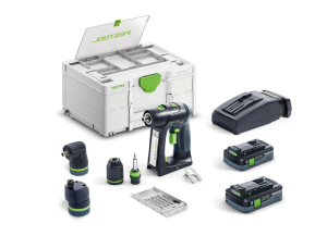 Akumulatorski vrtalnik FESTOOL C 18 HPC 4,0 I-Set