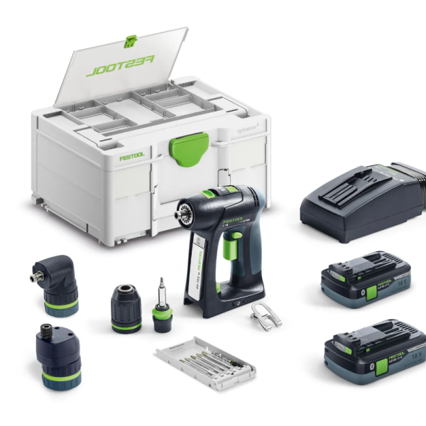 Akumulatorski vrtalnik FESTOOL C 18 HPC 4,0 I-Set