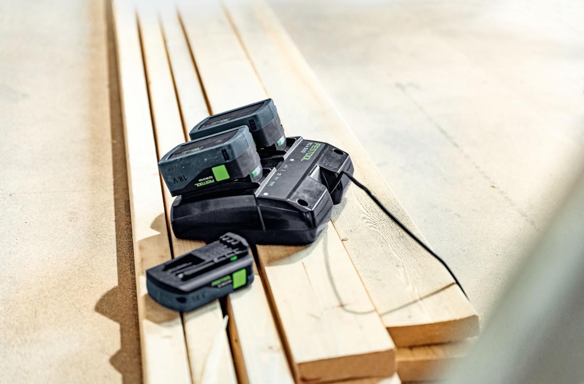 Festool TCL 6 DUO / 577017 snellader (10.8V - 18V, 6A, origineel) Festool