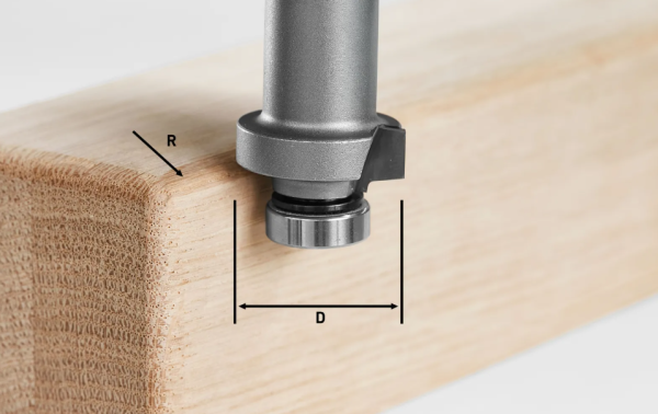 Rezkar FESTOOL za zaokroževanje HW R2-OFK 500 Z1