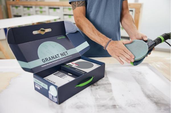 Brusni papir FESTOOL Granat Net D150 GR NET-Set