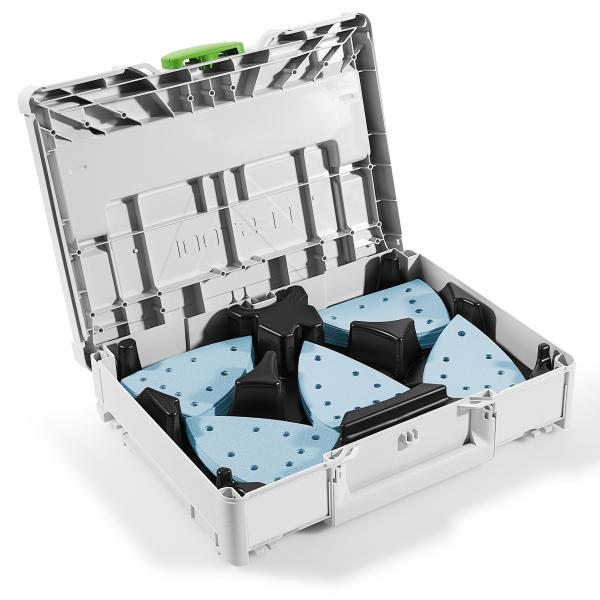 Set brusnih papirjev Festool Systainer³ Granat SYS-STF DELTA GR-Set