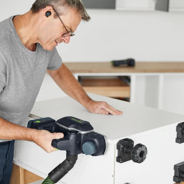 Akumulatorski ročni skobeljnik/oblič FESTOOL HLC 82 EB Basic Set