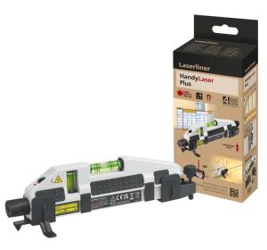 Univerzalna laserska tehtnica Laserliner z 90-stopinjskim razdelilcem žarka HandyLaser Plus