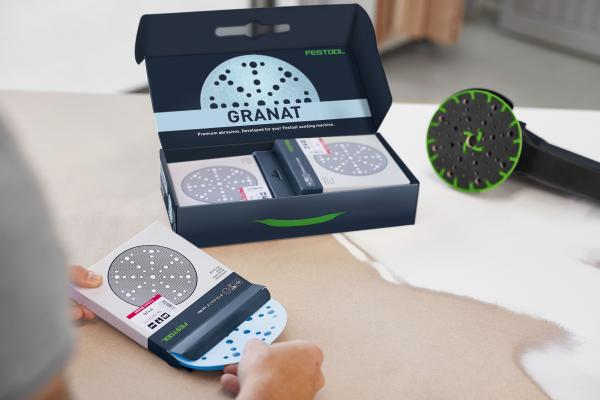 Set brusnih papirjev Festool Granat STF D150/48 GR-komplet