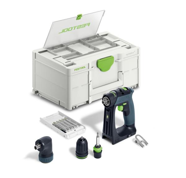 Akumulatorski vrtalnik FESTOOL CXS 18 Basic-Set