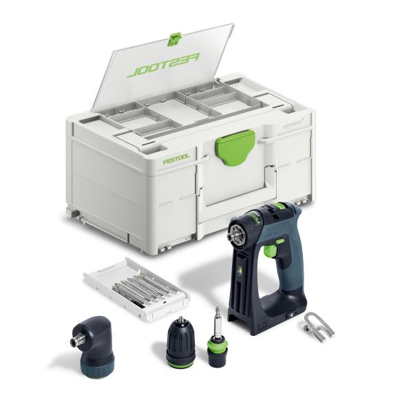 Akumulatorski vrtalnik FESTOOL CXS 18 Basic-Set