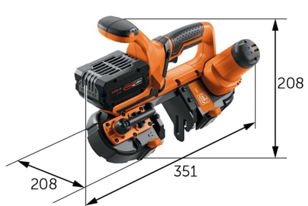 Akumulatorska tračna žaga FEIN ABAS 18-63 AS
