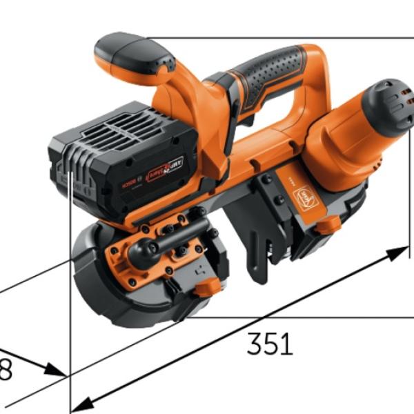Akumulatorska tračna žaga FEIN ABAS 18-63 AS