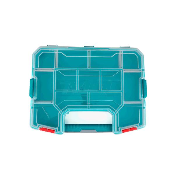 Plastični kovček organizator za vijake TOTAL 370x290x65mm