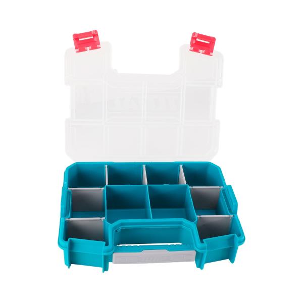 Plastični kovček organizator za vijake TOTAL 305x230x65mm