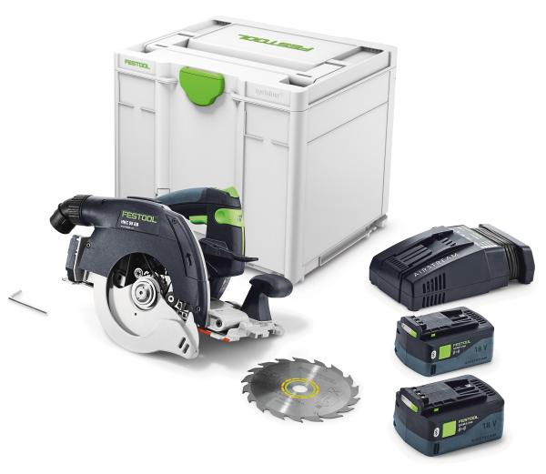 Akumulatorska krožna žaga FESTOOL HKC 55 5,0 EBI-Plus-SCA