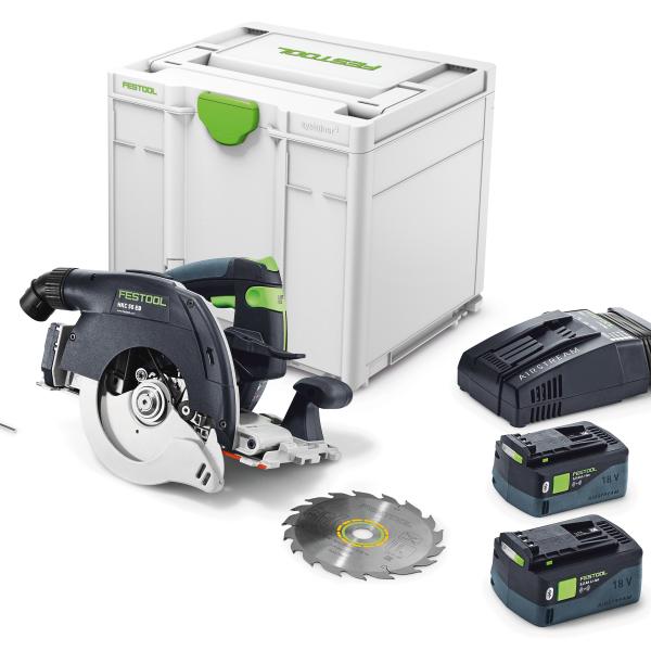 Akumulatorska krožna žaga FESTOOL HKC 55 5,0 EBI-Plus-SCA