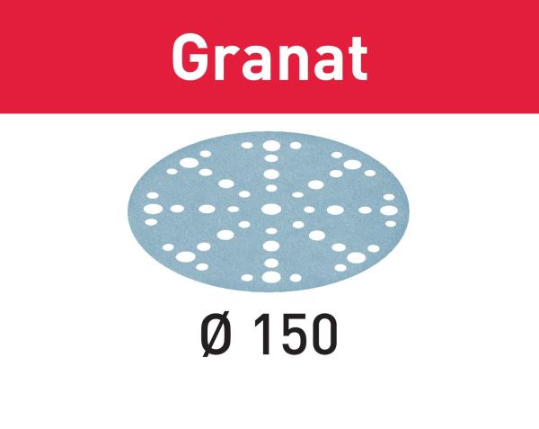 Brusni papir FESTOOL Granat STF D150/48 P220 GR/10