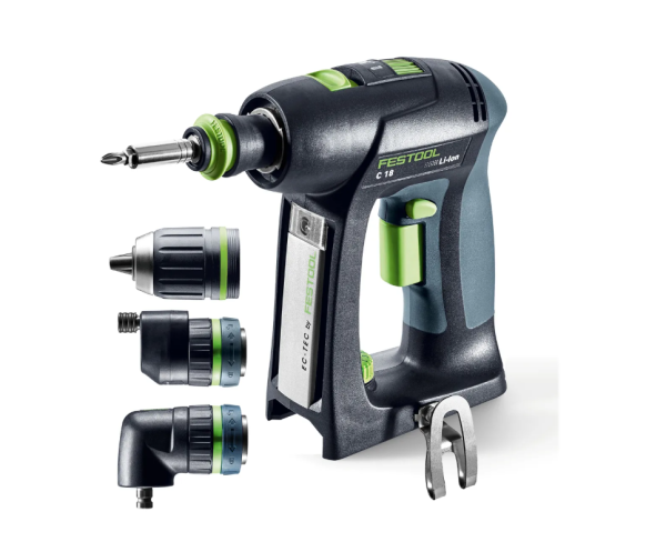 Akumulatorski vrtalnik FESTOOL C 18 Set Basic