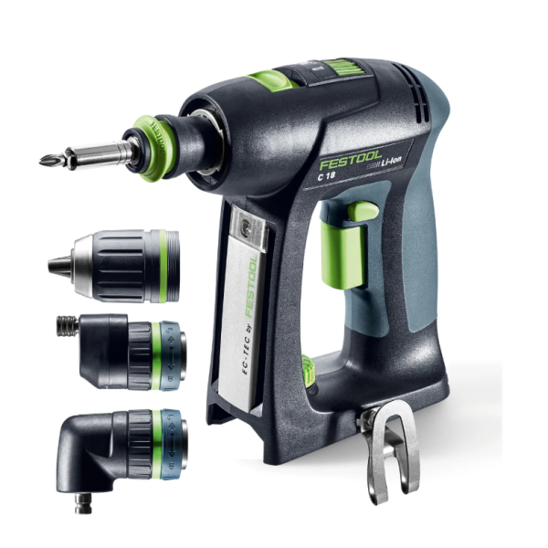 Akumulatorski vrtalnik FESTOOL C 18 Set Basic