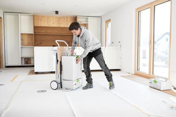 Akumulatorska namizna žaga FESTOOL CSC SYS 50 Basic Set
