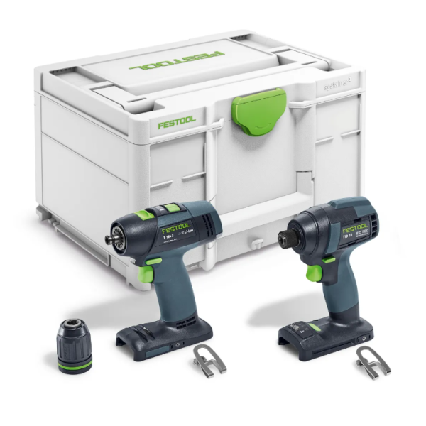 Set vrtalnikov Festool TID 18 in T18