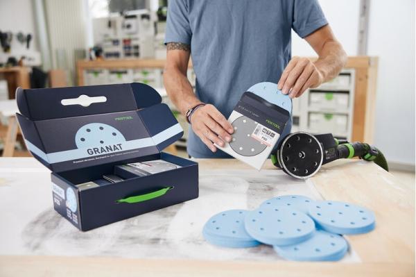 Brusni papir v setu FESTOOL Granat D125 GR-Set