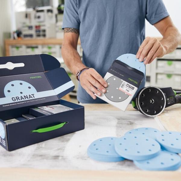 Brusni papir v setu FESTOOL Granat D125 GR-Set