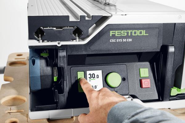 Akumulatorska namizna žaga FESTOOL CSC SYS 50 Basic Set