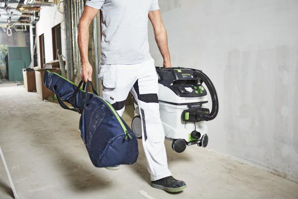 Set FESTOOL brusilnik z dolgim dosegom PLANEX LHS-E 225 in sesalec CTL 36