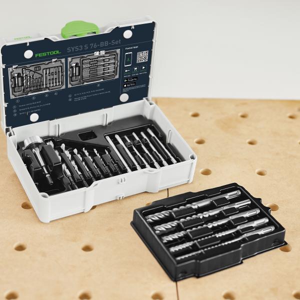 Set nastavkov FESTOOL za vrtanje SYS3 S 76-BB-komplet