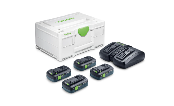 Set baterij in polnilec FESTOOL SYS 18V 4xTBX4/TCL6DUO