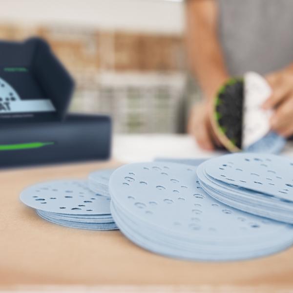 Set brusnih papirjev Festool Granat STF D150/48 GR-komplet