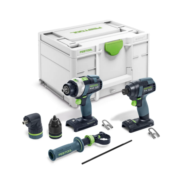 Set vrtalnikov Festool TID 18 Basic-Set TPC 18/4