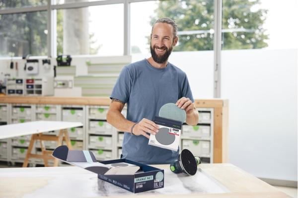 Brusni papir FESTOOL Granat Net D150 GR NET-Set