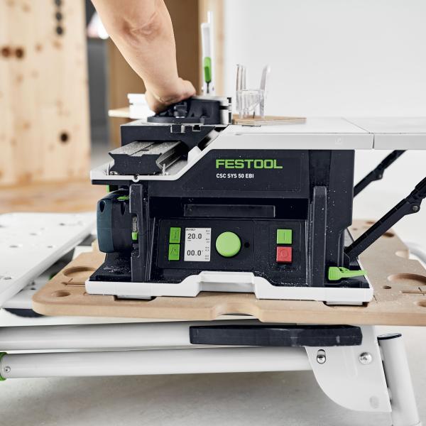 Akumulatorska namizna žaga FESTOOL CSC SYS 50 Basic Set