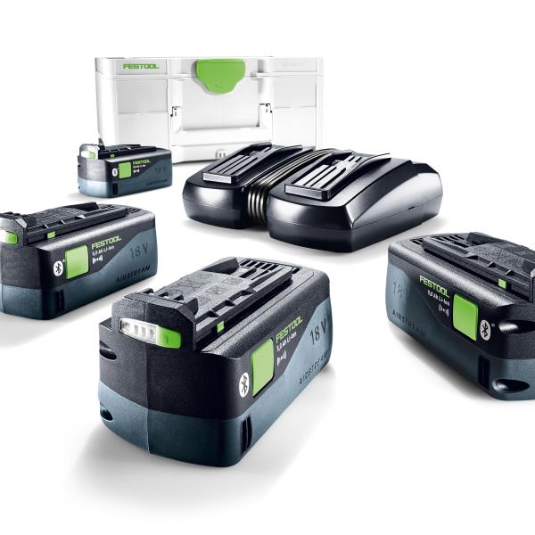 FESTOOL set baterij SYS 18V 4x5,0/TCL 6 DUO