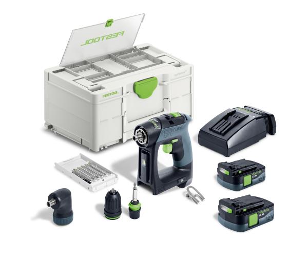 Akumulatorski vrtalnik FESTOOL CXS 12 2,5-Set