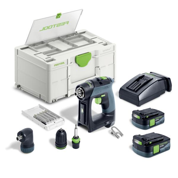Akumulatorski vrtalnik FESTOOL CXS 12 2,5-Set